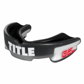 Капа Title Boxing Gel Triple-Shox 2.0 Black/Grey (GTSMG2 BK/GR)