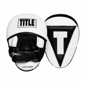 Лапи боксерські Title Boxing Attack “Big-T” Punch Mitts 2.0 White/Black (AAPM2 WH/BK)