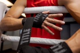 Бинти боксерські Title Boxing Power-Flex Elite Black, 4,5 м (TPFHW BK) - Фото №3
