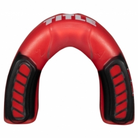 Капа Title Boxing Gel Triple-Shox 2.0 Red/Black (GTSMG2 RD/BK) - Фото №3