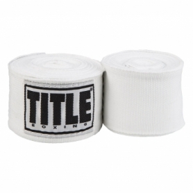 Бинти боксерські Title Boxing Select Semi Elastic Mexican White, 4,5 м (SMHW XL WH)