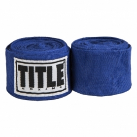 Бинти боксерські Title Boxing Select Semi Elastic Mexican Royal, 4,5 м (SMHW XL RY)