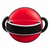 Маківара кругла Title Boxing Wrap-Around Stationary Punch Shield Black/Red (WASPS) - Фото №4