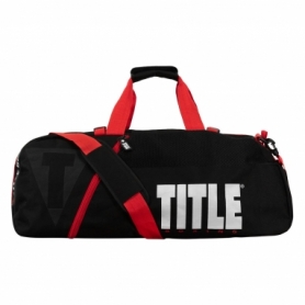 Сумка спортивна Title Boxing Champion Sport Bag/Backpack Black/Red, 50 л (TBAG46 BK/RD)