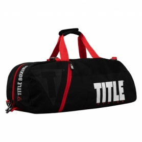 Сумка спортивна Title Boxing Champion Sport Bag/Backpack Black/Red, 50 л (TBAG46 BK/RD) - Фото №2