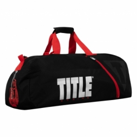 Сумка спортивна Title Boxing Champion Sport Bag/Backpack Black/Red, 50 л (TBAG46 BK/RD) - Фото №4