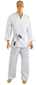 Кимоно для дзюдо Combat Budo белое + пояс в подарок - Фото №2
