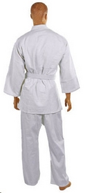 Кимоно для дзюдо Combat Budo белое + пояс в подарок - Фото №4