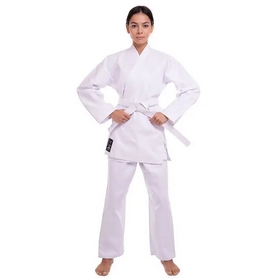 Кимоно для карате Сombat Budo белое + пояс в подарок