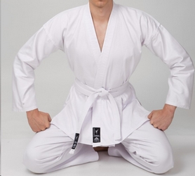 Кимоно для карате Сombat Budo белое + пояс в подарок - Фото №6