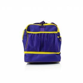 Сумка спортивна Fairtex BAG2 Violet Blaze (BAG2_Purple/Yellow) - Фото №3