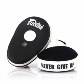 Лапи боксерські Fairtex FMV13 Maximized Focus Mitts (FMV13_Black/White)