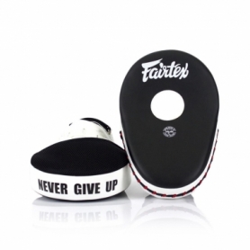 Лапи боксерські Fairtex FMV13 Maximized Focus Mitts (FMV13_Black/White) - Фото №2