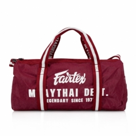 Сумка спортивна Fairtex Barrel Bag (BAG9_Maroon) - Фото №2