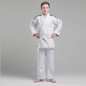 Кимоно для дзюдо Adidas Judo Uniform Training белое - Фото №3