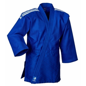 Кимоно для дзюдо Adidas Judo Uniform Training синее - Фото №3