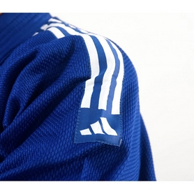 Кимоно для дзюдо Adidas Judo Uniform Training синее - Фото №4