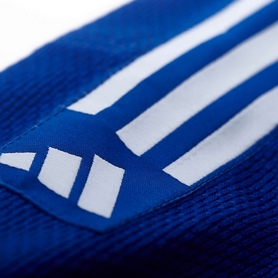Кимоно для дзюдо Adidas Judo Uniform Training синее - Фото №5
