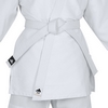 Кимоно для дзюдо Adidas Judo Uniform Club белое c черными полосами - Фото №3