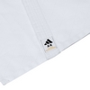 Кимоно для дзюдо Adidas Judo Uniform Club белое c черными полосами - Фото №7