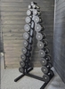 Гантельный ряд Fitness Boost со стойкой, 1-10 (Boost1-10) - Фото №4