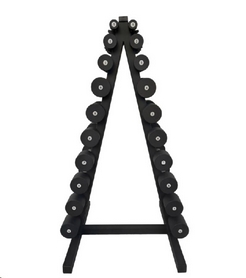 Гантельный ряд Fitness Boost со стойкой, 1-10 (Boost1-10) - Фото №2