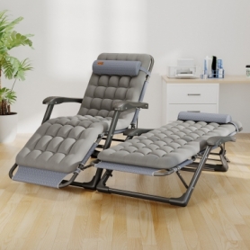 Розкладне крісло-шезлонг із подушкою WCG (FCB-S03PP) - Фото №5