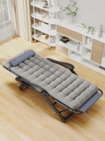 Розкладне крісло-шезлонг із подушкою WCG (FCB-S03PP) - Фото №6