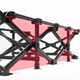 Розкладне ліжко (розкладачка) WCG з матрацом (CC-S01PM) - Фото №2