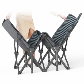 Розкладне ліжко (розкладачка) WCG з матрацом (CC-S01PM) - Фото №4