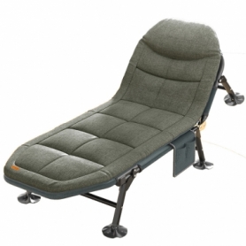 Розкладне ліжко-шезлонг (розкладачка) WCG з матрацом і подушкою (FB-S17)