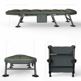 Розкладне ліжко-шезлонг (розкладачка) WCG з матрацом і подушкою (FB-S17) - Фото №2