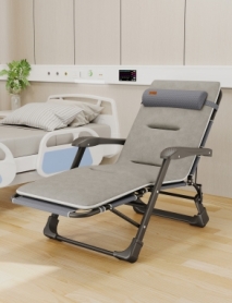 Розкладне крісло-шезлонг із подушкою WCG (FCB-S03PС)