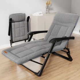 Розкладне крісло-шезлонг із подушкою WCG (FCB-S08)