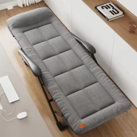 Розкладне крісло-шезлонг із подушкою WCG (FCB-S08) - Фото №6