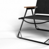 Стілець розкладний для кемпінгу WCG Chill Чорний (CH-S02L) - Фото №3