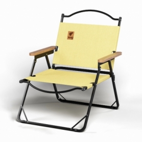 Стілець розкладний для кемпінгу WCG Chill Жовтий (CH-S23L)