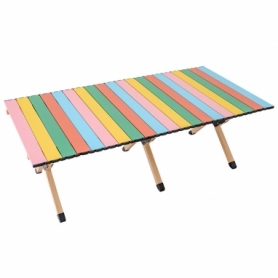 Cтіл розкладний для кемпінгу WCG Rainbee, 118х60 см (CT-S03L)