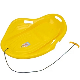 Санки зимние Marmat "Ракушка большая" желтые