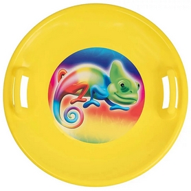 Санки-тарелка Kimet 60 см желтый Санки-тарелка Kimet 60 см желтый