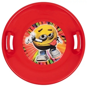 Санки-тарелка Kimet 60 см красный
