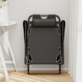 Розкладне крісло-шезлонг із подушкою WCG (FCB-S06PС) - Фото №6