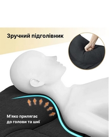 Розкладне ліжко (розкладачка) WCG з матрацом і подушкою (CC-S10) - Фото №5