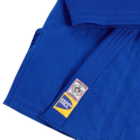 Кімоно для дзюдо Green Hill Professional IJF синє (JSP-10388) - Фото №9