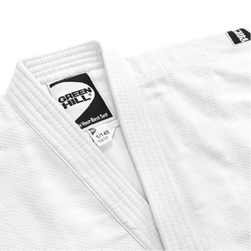 Кімоно для дзюдо Green Hill Junior біле (JSJ-10226) - Фото №5